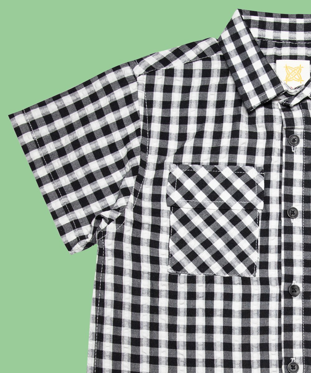 Boys Short Sleeve Shirt (3Years-15/16 Year) (98299)